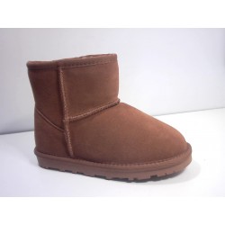5854-KIDS LE CHICCHE SUEDE - BROWN