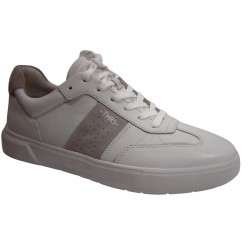 13608-24 TAMARIS MEN MATERIALMIX AUS LEDER UND SYN - 128 WHITE/