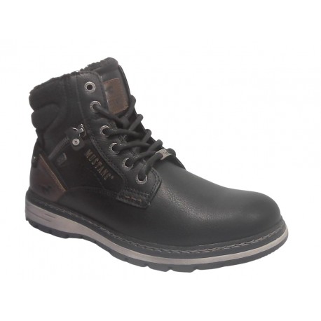 001003 MUSTANG PU/TEX - BLACK