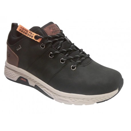 51RY006 DOCKERS 640 TUMBLED PU - 100 SCHWAR