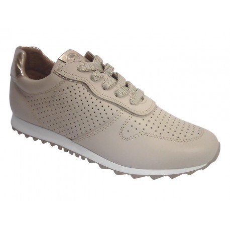23614-32 TAMARIS ESSENTIALS MATERIALMIX AUS LEDER - 427 CREAM