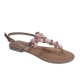 28163-24 TAMARIS MATERIALMIX AUS LEDER UND TEXTIL - 596 ROSE C