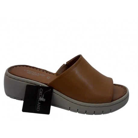 2921 GRUNLAND 30 GILI CIABATTA DONNA P. - TERRA