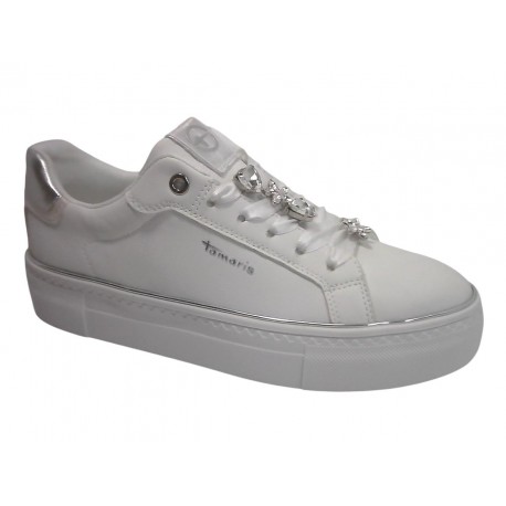 23751-44 TAMARIS SYNTHETIK - 1A1 WHITE/