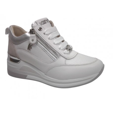 K-11810 KEYS SKY A - 10509 WHITE/SILVER