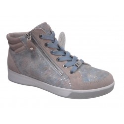 24499-45 ARA OM-ST-HIGH SOFT KALBVELOUR - BEACH/CIELO