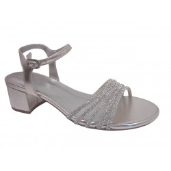 28248-44 TAMARIS MATERIALMIX AUS TEXTIL UND SYNTHE - 957 PLATIN