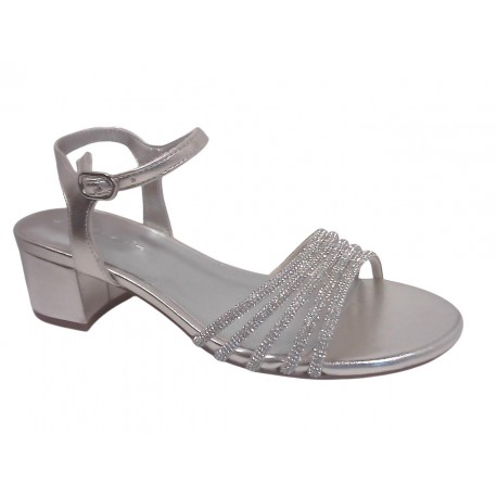 28248-44 TAMARIS MATERIALMIX AUS TEXTIL UND SYNTHE - 957 PLATIN