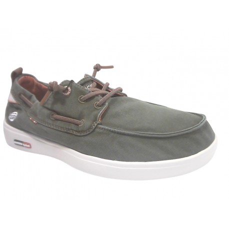 58TR001 DOCKERS 790 WASHED CANVAS - 840 OLIV