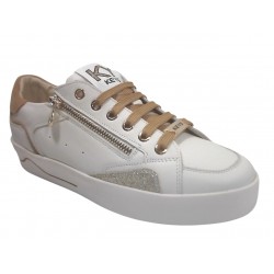 K-11861 KEYS LIME A - 10562 WHITE/COGNAC