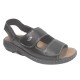 0195 GRUNLAND B1 DASA SANDALO DONNA S. - NERO