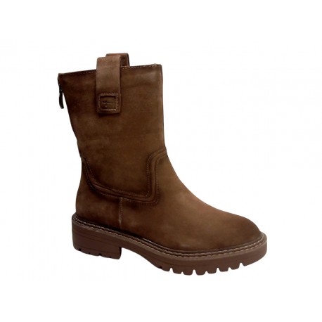 25470-23 TAMARIS MATERIALMIX AUS LEDER, TEXTIL UND - 310 CAMEL