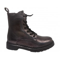 25054-41 TAMARIS MATERIALMIX AUS LEDER UND SYNTHET - 915 PEWTER