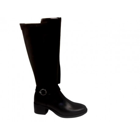 25537-41 TAMARIS MATERIALMIX AUS LEDER UND SYNTHET - 001 BLACK