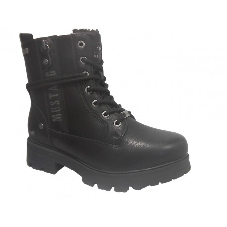 042003 MUSTANG PU/TEX - BLACK