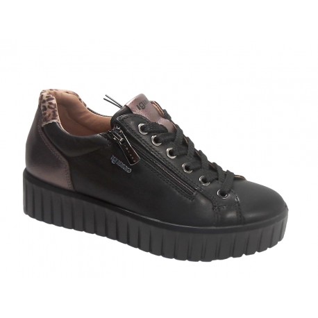 8680100 IGI&CO NAPPA SO/FIO.BO - NERO/BRONZ
