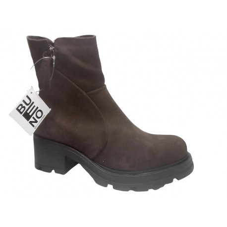 F0801 BUENO SUEDE - MARRONE