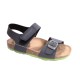 0234 GRUNLAND 40 LUCE SANDALO BAMB. - BLU/LIME