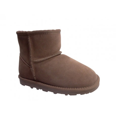 5854-KIDS LE CHICCHE SUEDE - TOFFEE