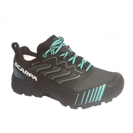 33082-202 "SCARPA" RIBELLE RUN XT GTX WMS - ANTHRACITE/TURQUOISE