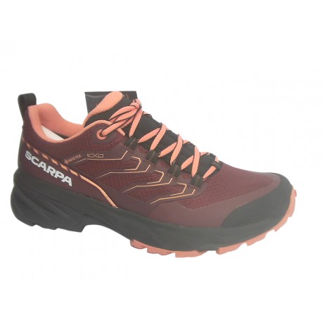 63131-202 "SCARPA" RUSH 2 GTX WMS - BURGUNDY/DUSTY ORANG