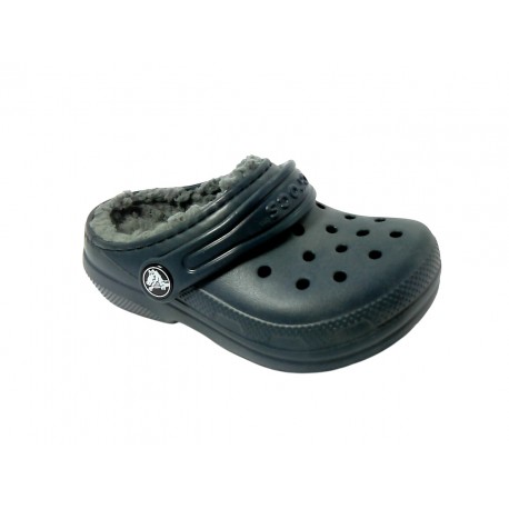 203506 CROCS CLASSIC LINED CLOG K - NAVY