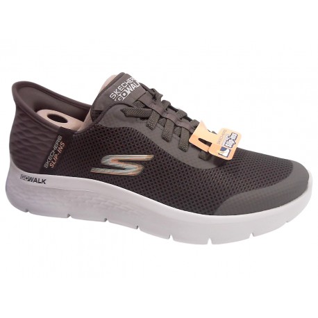 216324 SKECHERS GO WALK FLEX - HANDS - BRN