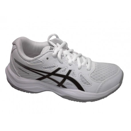A045 ASICS UPCOURT 6 GS - 101 WHITE/BLACK