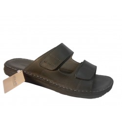 2691 GRUNLAND 80 LAPO CIABATTA UOMO P. - NERO