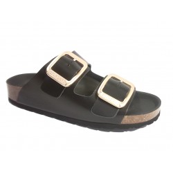 3272 GRUNLAND 70 ENNY CIABATTA DONNA P. - NERO