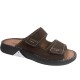 1180 GRUNLAND 68 LEPP CIABATTA UOMO P. - MOGANO