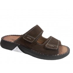 1180 GRUNLAND 68 LEPP CIABATTA UOMO P. - MOGANO