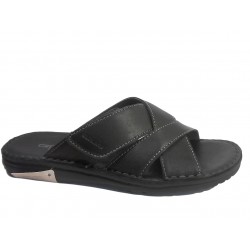 2494 GRUNLAND 80 LAPO CIABATTA UOMO P. - NERO