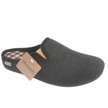 2678 GRUNLAND B5 ORMI CIABATTA UOMO S. - ANTRACITE