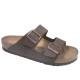 051701 BIRKENSTOCK ARIZONA BIRKO FLOR - DARK BROWN