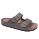 1029155 BIRKENSTOCK ARIZONA CONCRETE NAT.LEAT - GRAY