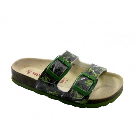1-800111 SUPERFIT FUSSBETTPANTOFFEL - 2050 GRAU/