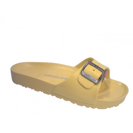 1843 GRUNLAND M2 DATO CIABATTA DONNA S. - GIALLO