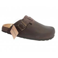 2224 GRUNLAND 40 BOBO CIABATTA UOMO P. - MOGANO