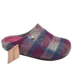 1522 GRUNLAND A6 PILA CIABATTA DONNA S. - VIOLA-MULT