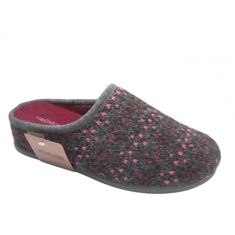 1576 GRUNLAND B2 IRRA CIABATTA DONNA S. - ANTRACITE-