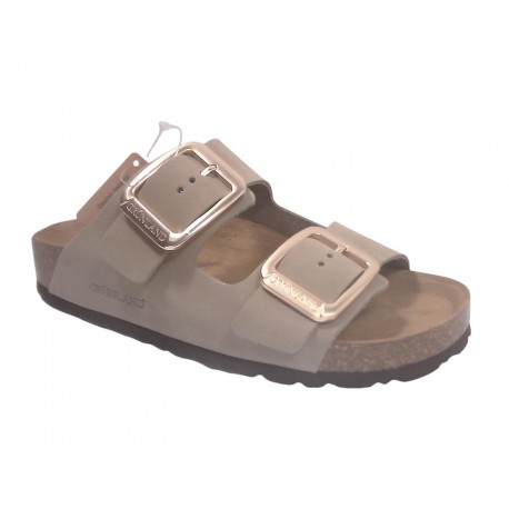 0076 GRUNLAND 40 ENNY CIABATTA DONNA P. - KAKI
