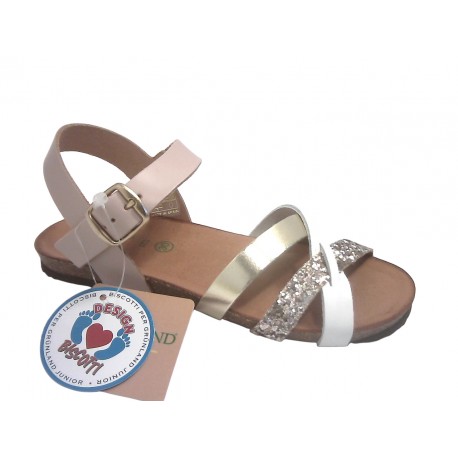 2032 GRUNLAND 40 MULE SANDALO BAMB. P. - CIPRIA-MUL