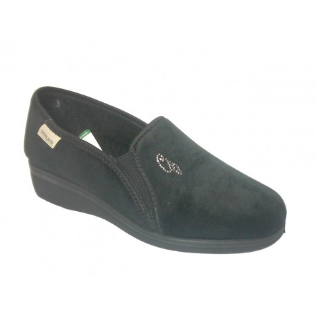 1091 GRUNLAND 47 IRAE PANTOF. DONNA SINT. - NERO
