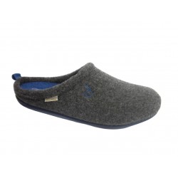 3196 GRUNLAND 38 LECY CIABATTA UOMO S. - ANTRACITE-