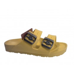 2612 GRUNLAND M2 DATO CIABATTA DONNA S. - GIALLO