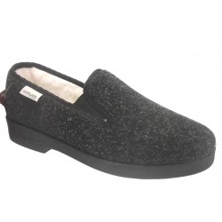 0011 GRUNLAND 47 EZIO PANTOF. UNISEX S. - NERO