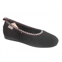 1270 GRUNLAND 57 TEXI PANTOF. DONNA SINT. - NERO