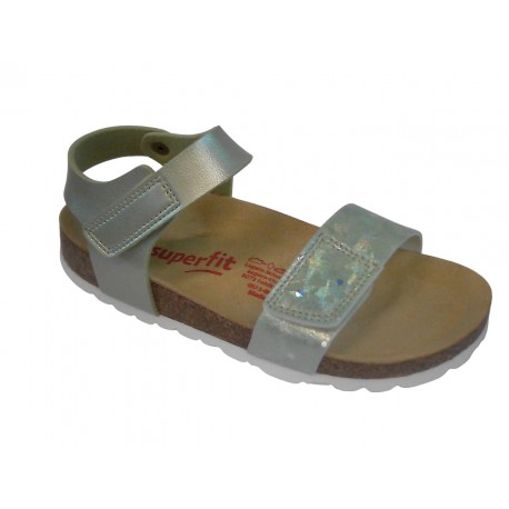 1-000123 SUPERFIT FUSSBETTPANTOFFEL - 7500 GRUN