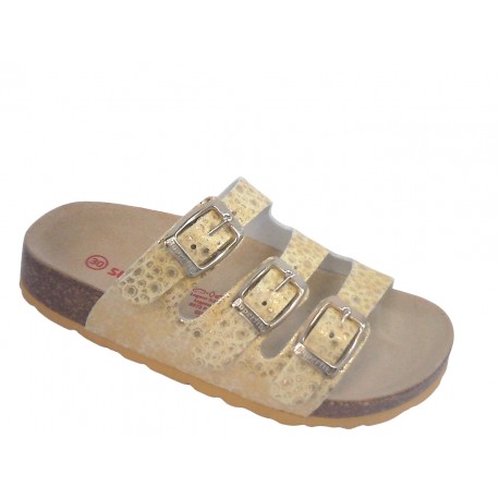 1-800113 SUPERFIT FUSSBETTPANTOFFEL - 6040 GELB